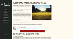 Desktop Screenshot of elkrivercc.com